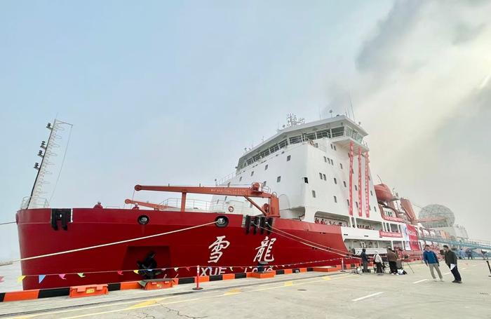 中國第42次南極考察隊出征