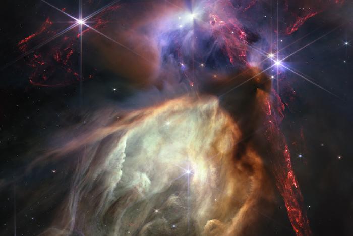 來自宇宙的多巴胺配色！NASA公布恒星誕生圖像